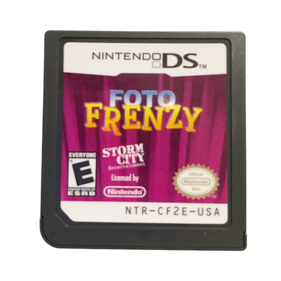 Foto Frenzy Pictionary Nintendo DS CIB Video Game - Picture 3 of 5